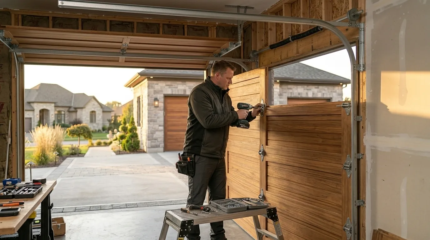 New Garage Door Installs for Saratoga's 1967-Era Openings in Fremont