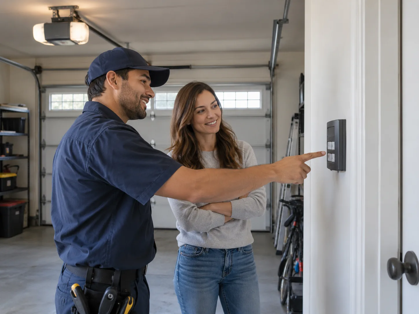 Opener Repair for Newark's Newer-Built Garage Doors in Fremont