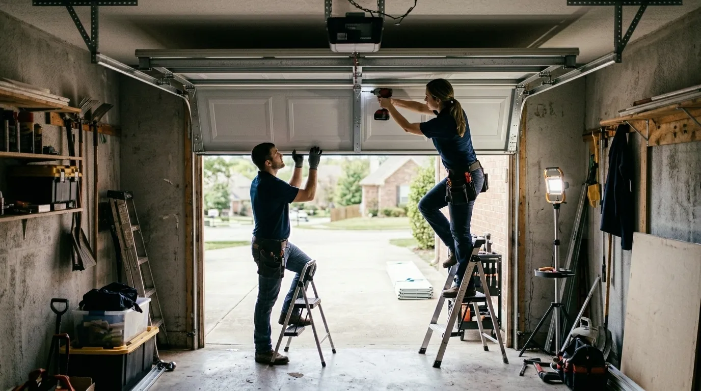 Panel Replacement for Newark's 1970s Doors in Fremont