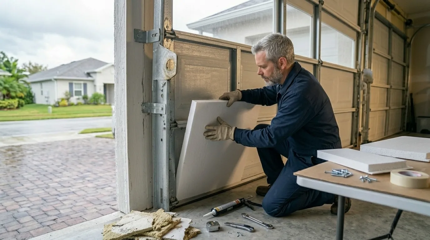 Panel Replacement for Palo Alto's 1963-Era Garage Doors in Fremont