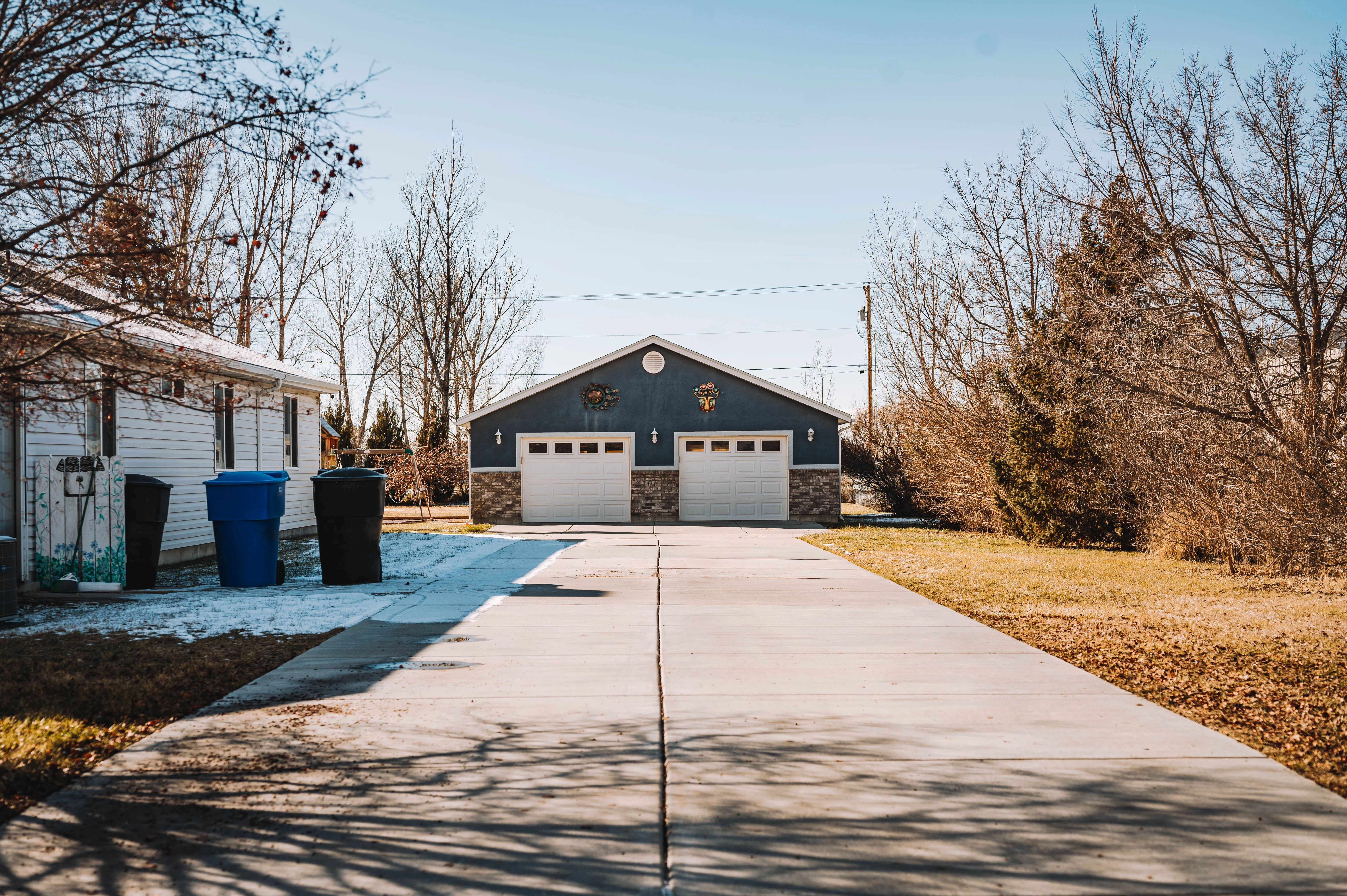 Residential garage door in Fairview