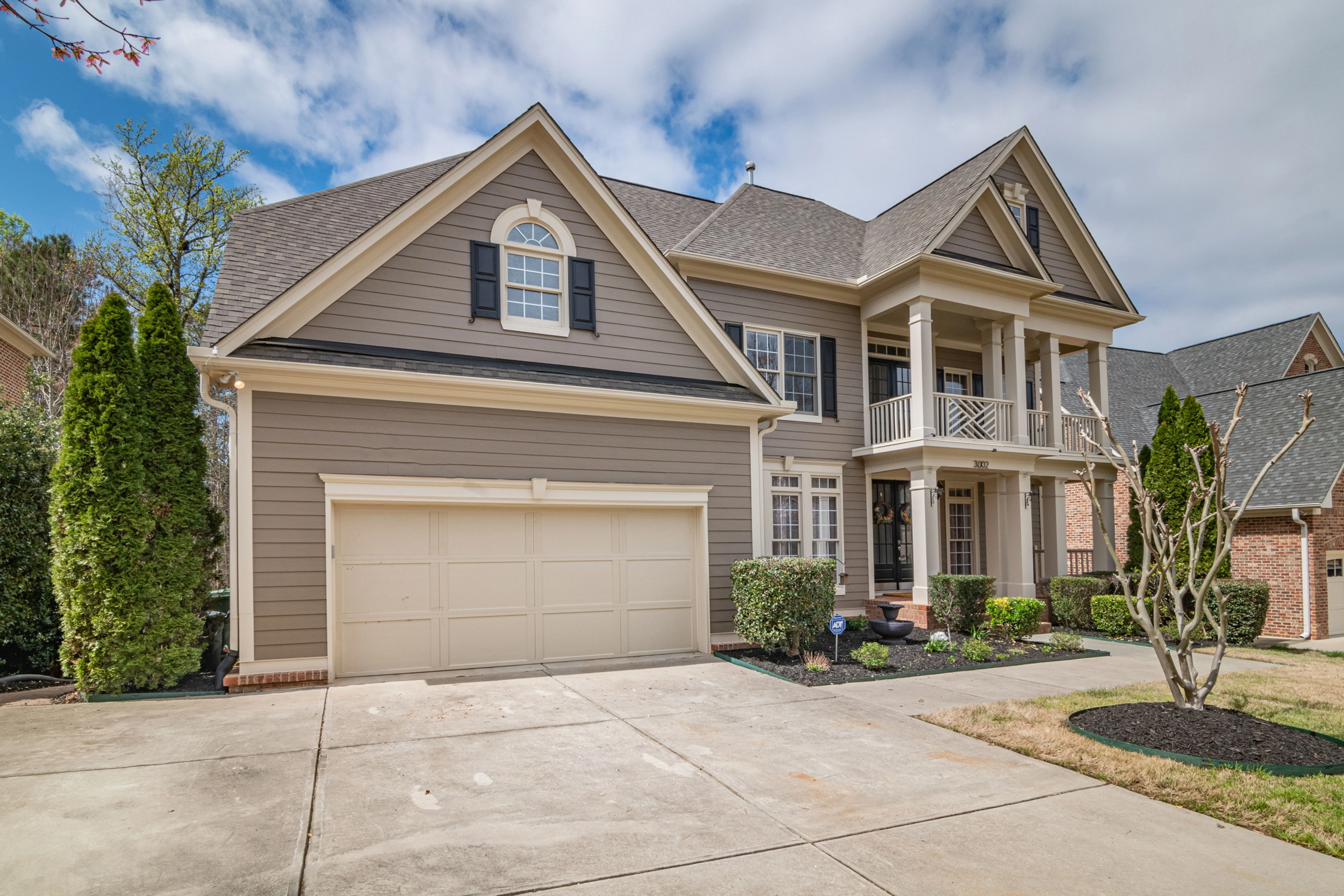 Residential garage door in Fremont