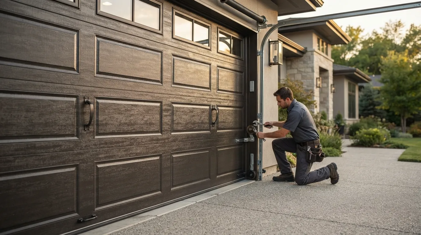 Roller Replacement for Palo Alto's 1960s Garage Doors in Fremont